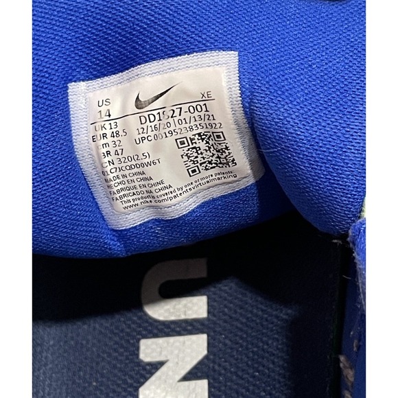 Nike Air Zoom Pegasus 38 A.I.R Kelly Anna London DD1827-001 Men's Size 14 - Picture 4 of 7